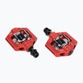 Crankbrothers Candy 2 červené/červené pedále na bicykel
