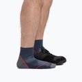 Pánske ponožky Darn Tough Light Hiker 1/4 Sock Cushion denim 3