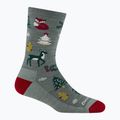 Dámske ponožky Darn Tough Yuletide Wild Crew Lightweight with Cushion balsam
