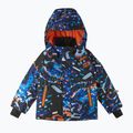 Detská lyžiarska bunda Reima Kairala black/blue