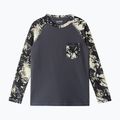 Detské plavecké tričko longsleeve Reima Kroolaus soft black