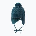 Detská zimná čiapka Reima Paljakka dark teal