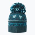 Detská zimná čiapka Reima Kirjoen dark teal 2