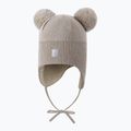 Detská zimná čiapka Reima Kumpi earthy beige