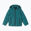 Detská páperová bunda Reima Paimio dark teal