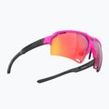 Rudy Project Deltabeat pink fluo / black matte / multilaser red slnečné okuliare SP7438900001 7