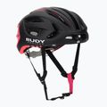 Cyklistická prilba Rudy Project Egos black/pink fluo matte
