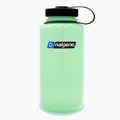 Fľaša na vodu Nalgene Wide Mouth 1000 ml žiarivo zelená