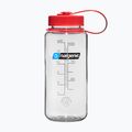 Turistická fľaša Nalgene Wide Mouth clear/red cap