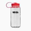 Turistická fľaša Nalgene Wide Mouth clear/red cap 2