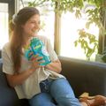 Nalgene Wide Mouth Sustain 1L modrá cestovná fľaša 2020-0432 8