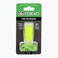 Fox 40 Micro Safety neónovo žltá píšťalka so šnúrou 2