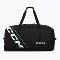 Cestovná taška CCM 520 Wheeled Player Bag 37' 175 l black/white