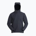 Pánska softshell bunda Arc'teryx Solano Hoody black sapphire 2