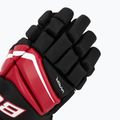 Detské hokejové rukavice Bauer Vapor Fly40 Jr black/red 5