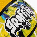 Spalding Graffiti 7 basketbalová lopta zelená a žltá 249338 3