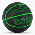 Basketbalová lopta Spalding Phantom basketball black/green veľkosť 6 2