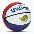 Basketbalová lopta Spalding Space Jam Tune white/red/blue veľkosť 7 3