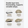 Trekingový stan pre 2 osoby Naturehike Mongar UL 2 15D moon rock gray 2