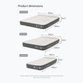 Nafukovací matrac Naturehike Chenjing with Pillow Triple grey 2