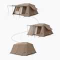 Kempingový stan pre 4 osoby Naturehike Village 13 Ridge Ultimate Edition brown/ti black 2