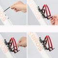 Košík na fľašu na bicykel Rockbros 31210007 Water Bottle Holder black/red 6