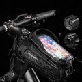 Brašna na rám bicykla Rockbros B68 Bike Tube Bag 1.7L black 9
