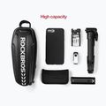 Brašna na rám bicykla Rockbros B60 Bike Tube Bag M black 4