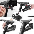 Cyklistická brašna pod sedátko Rockbros C28BK Bike Saddle Bag black 3