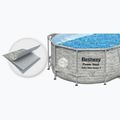 Bestway Power Steel Swim Oválny bazénový set série Vista 427x250 cm sivý 4