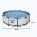 Bestway Steel Pro Max Pool Set 366 x 100 cm sivá 5