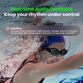 Plavecké okuliare Holoswim Solla Wave AI Music silver 7