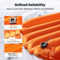 Nafukovací matrac Flextail Zero R05 Regular orange 12