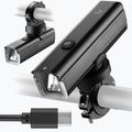 Predné svetlo na bicykel Rockbros 24610002001 Front Light 1000 Lumen black 3