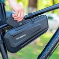 Rockbros B66 1,5 litrová taška na rám bicykla čierna 4
