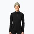 Dámska termo bielizeň Devold Breeze Merino 150 Zip Neck black
