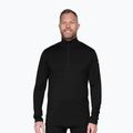 Pánska termo mikina Devold Breeze Plus Merino 200 Zip Neck black