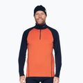 Pánska termo mikina Devold Duo Active Merino 205 Zip Neck brick