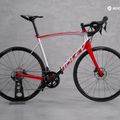 Ridley Fenix SL Disc Ultegra FSD08Cs strieborno-červený cestný bicykel SBIFSDRID545 15