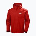 Helly Hansen Seven J pánska bunda do dažďa červená 62047_222 5