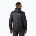 Pánska hybridná bunda Helly Hansen Lifaloft Hooded Insulator black matte 2