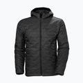 Pánska hybridná bunda Helly Hansen Lifaloft Hooded Insulator black matte 5