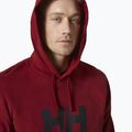 Pánska mikina Helly Hansen HH Logo Hoodie burgundy 33977_215 3