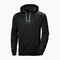 Pánska trekingová mikina Helly Hansen F2F Organic Cotton Hoodie ebony melange 5