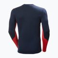 Pánska termoaktívna mikina Helly Hansen Lifa Merino Midweight Crew navy/598 6
