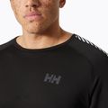 Helly Hansen Lifa Active Stripe Crew pánske termo oblečenie s dlhým rukávom čierne 3