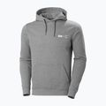 Helly Hansen pánska trekingová mikina F2F Organic Cotton 855 sivá 62934