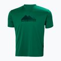 Pánske trekingové tričko Helly Hansen HH Tech Graphic 486 green 63088 4