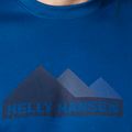 Pánske trekingové tričko Helly Hansen HH Tech Graphic 606 blue 63088 3