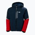 Helly Hansen pánska lyžiarska bunda Carv Lifaloft navy blue and red 65777_597 7